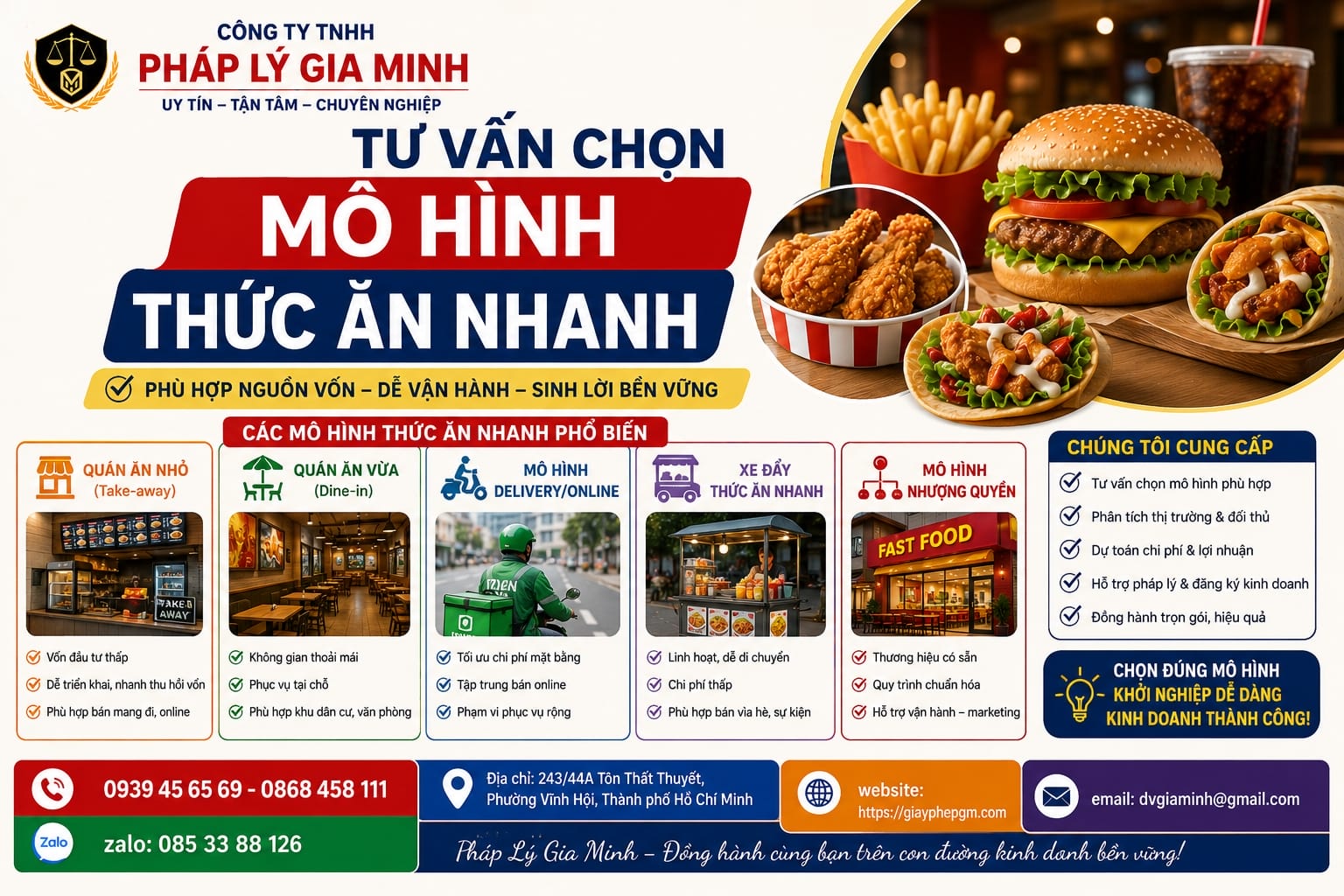 Mở cửa hàng kinh doanh thức ăn nhanh tại Lai Châu – Hướng dẫn chi tiết thủ tục, chi phí và kinh nghiệm thực tế 8 Tư vấn mở cửa hàng thức ăn nhanh tại Lai Châu
