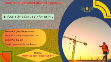 Hồ sơ thành lập công ty xây dựng như thế nào