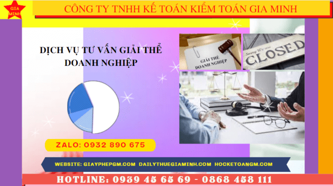 DỊCH VỤ TƯ VẤN GIẢI THỂ DOANH NGHIỆP TẠI NHA TRANG 4 Giải thể doanh nghiệp tại Nha Trang điều kiện, thủ tục tiến hành
