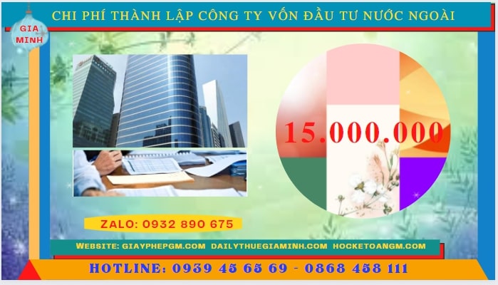 Chi phí để thành lập công ty có vốn đầu tư nước ngoài tại An Giang