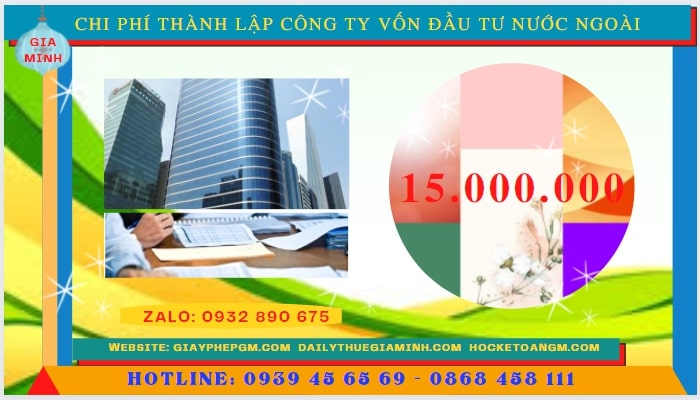 Chi phí để thành lập công ty có vốn đầu tư nước ngoài tại Đắk Nông