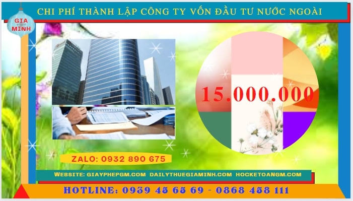 Chi phí để thành lập công ty có vốn đầu tư nước ngoài tại Hòa Bình
