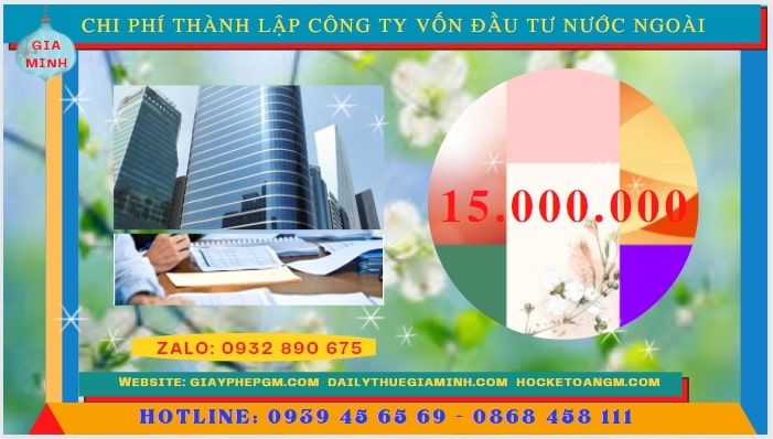 Chi phí để thành lập công ty có vốn đầu tư nước ngoài tại Hưng Yên