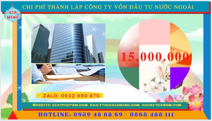 Chi phí để thành lập công ty có vốn đầu tư nước ngoài tại Kiên Giang