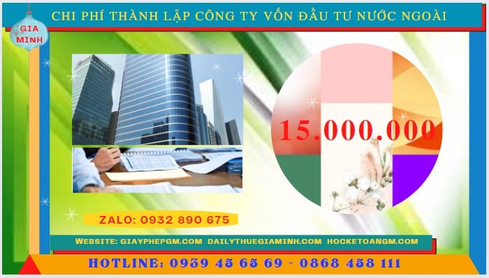 Chi phí để thành lập công ty có vốn đầu tư nước ngoài tại Lạng Sơn