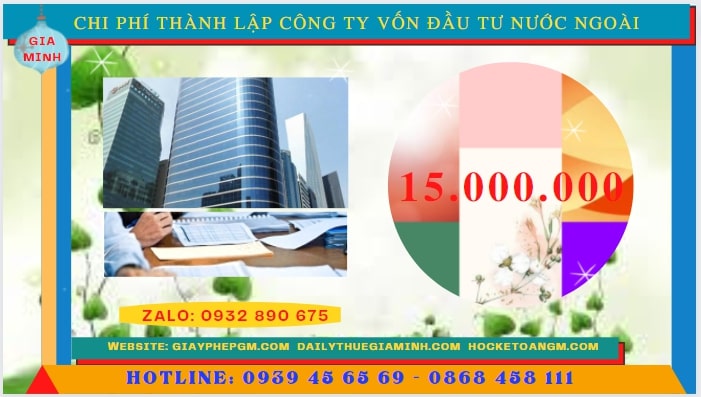 Chi phí để thành lập công ty có vốn đầu tư nước ngoài tại Nghệ An