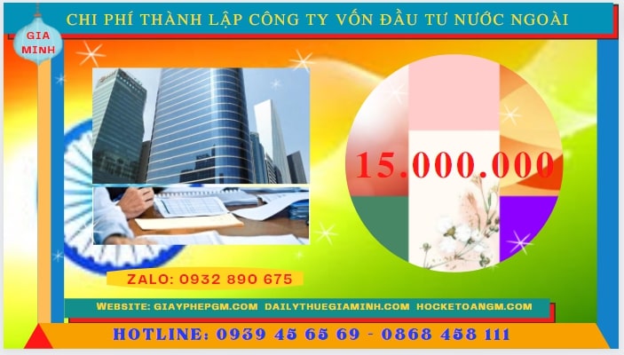 Chi phí để thành lập công ty có vốn đầu tư nước ngoài tại Tây Ninh