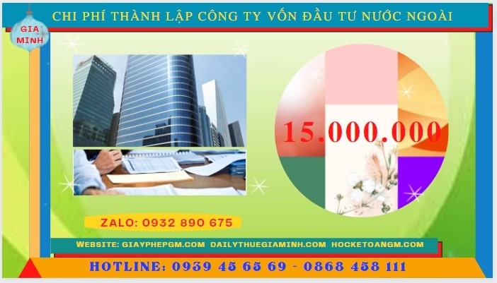 Chi phí để thành lập công ty có vốn đầu tư nước ngoài tại Tiền Giang