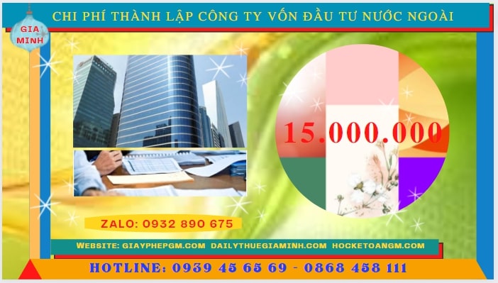 Chi phí để thành lập công ty có vốn đầu tư nước ngoài tại TP Đà Nẵng
