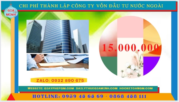 Chi phí để thành lập công ty có vốn đầu tư nước ngoài tại Tuyên Quang