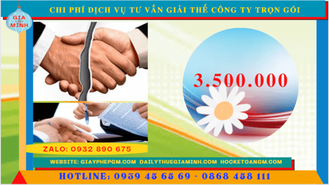 Dịch vụ tư vấn giải thể công ty trọn gói tại Hưng Yên 5 Chi phí dịch vụ tư vấn giải thể công ty trọn gói tại Hưng Yên