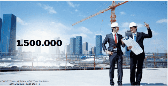 THÀNH LẬP CÔNG TY GIÁM SÁT THI CÔNG XÂY DỰNG 5 Chi phí thành lập công ty giám sát thi công xây dựng