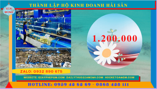 THÀNH LẬP HỘ KINH DOANH HẢI SẢN 5 Chi phí thành lập hộ kinh doanh hải sản