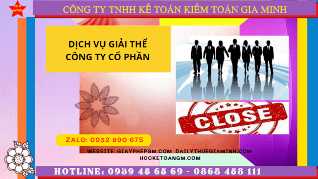 DỊCH VỤ GIẢI THỂ CÔNG TY CỔ PHẦN GIÁ RẺ TẠI BẾN TRE 4 Dịch vụ giải thể công ty cổ phần giá rẻ tại Bến Tre