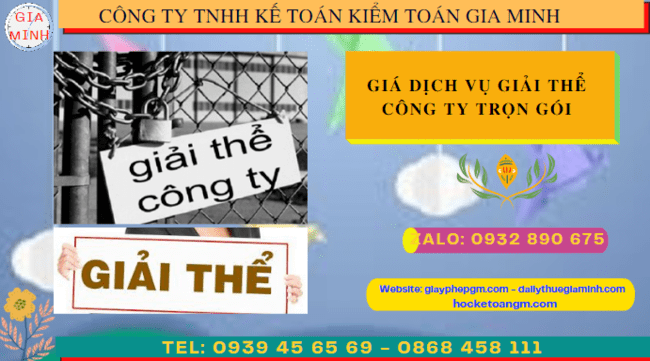 Giá dịch vụ giải thể công ty trọn gói tại Lâm Đồng 6 Dịch vụ giải thể công ty nhanh, trọn gói, giá rẻ tại Lâm Đồng