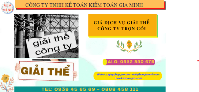 Giá dịch vụ giải thể công ty trọn gói tại Vĩnh Phúc 4 Dịch vụ giải thể công ty trọn gói tại Vĩnh Phúc là gì?