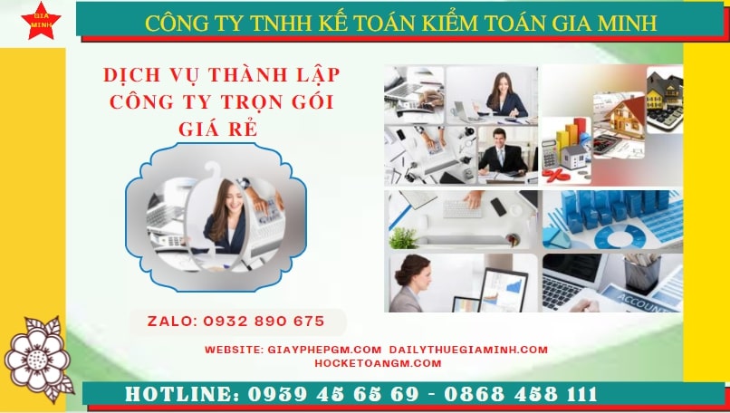 Dịch vụ thành lập công ty trọn gói giá rẻ tại quảng ninh 8 Dịch vụ thành lập công ty tại Quảng Ninh chi phí giá rẻ