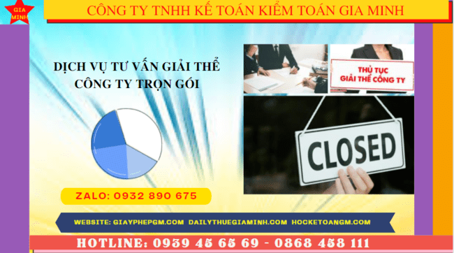 Dịch vụ tư vấn giải thể công ty trọn gói tại Hưng Yên 4 Dịch vụ tư vấn thủ tục giải thể công ty trọn gói tại Hưng Yên