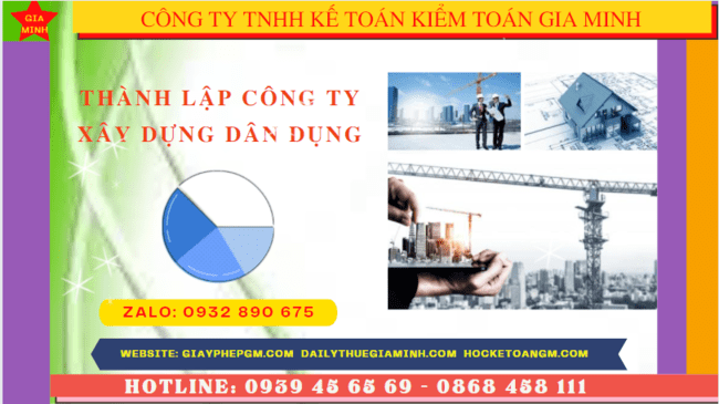 Điều kiện thành lập công ty xây dựng dân dụng tại Bình Phước
