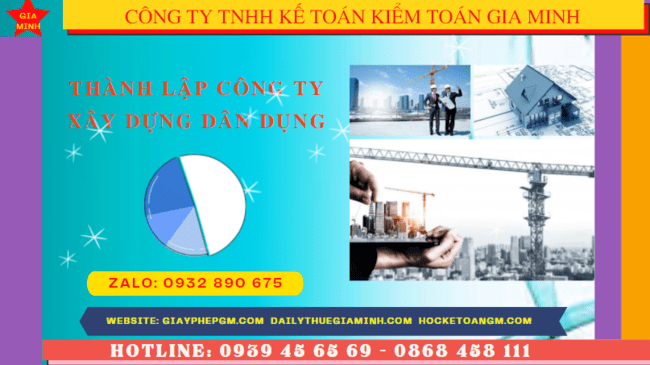 Điều kiện thành lập công ty xây dựng dân dụng tại Đắk Lắk