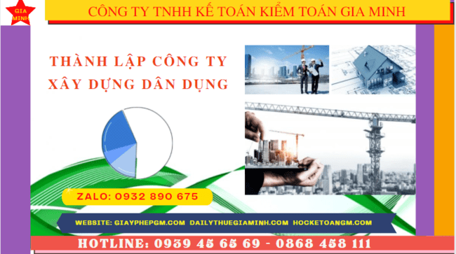 Điều kiện thành lập công ty xây dựng dân dụng tại Khánh Hòa