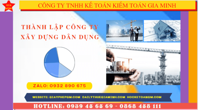 Điều kiện thành lập công ty xây dựng dân dụng tại Ninh Bình