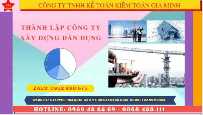 Điều kiện thành lập công ty xây dựng dân dụng tại Ninh Thuận