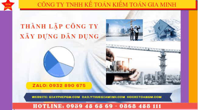Điều kiện thành lập công ty xây dựng dân dụng tại Phú Quốc