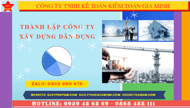 Điều kiện thành lập công ty xây dựng dân dụng tại Quảng Ngãi