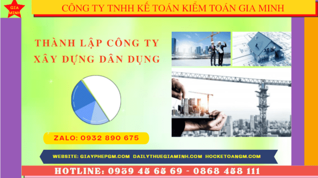 Điều kiện thành lập công ty xây dựng dân dụng tại Quảng Trị