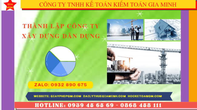 Điều kiện thành lập công ty xây dựng dân dụng tại Thái Bình