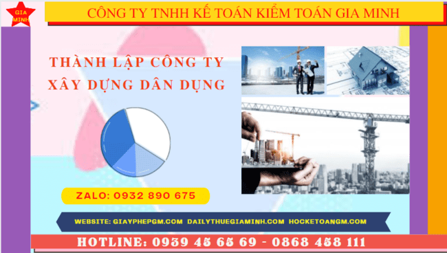 Điều kiện thành lập công ty xây dựng dân dụng tại Thanh Hóa