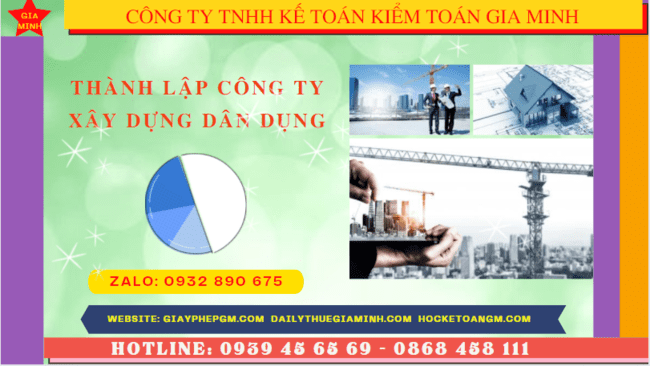 Điều kiện thành lập công ty xây dựng dân dụng tại Tuyên Quang