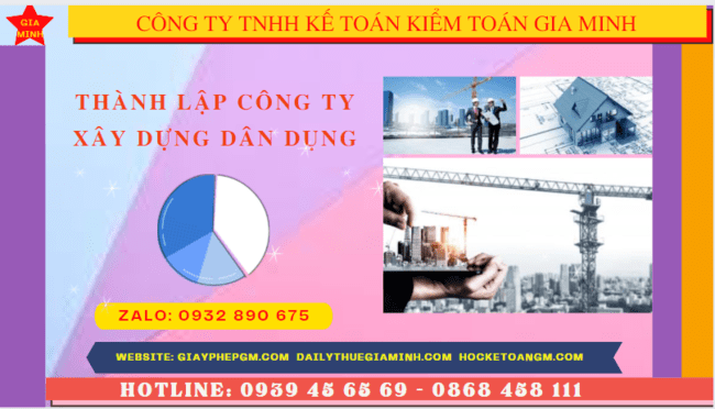Điều kiện thành lập công ty xây dựng dân dụng tại Vũng Tàu