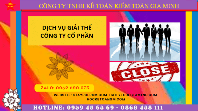 DỊCH VỤ GIẢI THỂ CÔNG TY CỔ PHẦN GIÁ RẺ TẠI THÀNH PHỐ HẢI PHÒNG 6 Điều kiện, thủ tục giải thể công ty cổ phần tại Thành Phố Hải Phòng