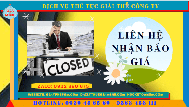 DỊCH VỤ THỦ TỤC GIẢI THỂ CÔNG TY TẠI THÀNH PHỐ THỦ ĐỨC 5 Giải thể công ty tại Thành Phố Thủ Đức tốn bao nhiêu tiền