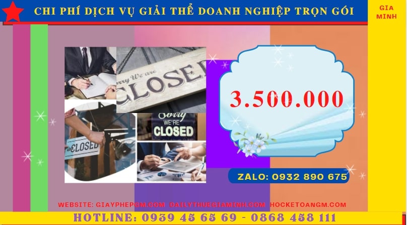 Dịch vụ giải thể doanh nghiệp trọn gói tại Yên Bái 5 Giải thể doanh nghiệp tại Yên Bái tốn bao nhiêu tiền