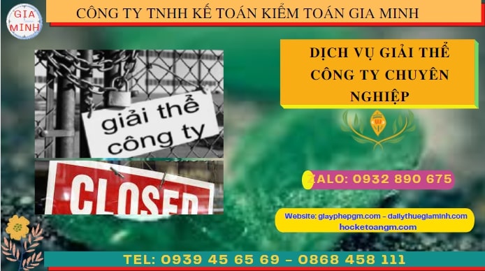 Thủ tục giải thể công ty doanh nghiệp tại TP.HCM – Hướng dẫn chi tiết và nhanh chóng 14 Giải thể công ty doanh nghiệp tại Tphcm