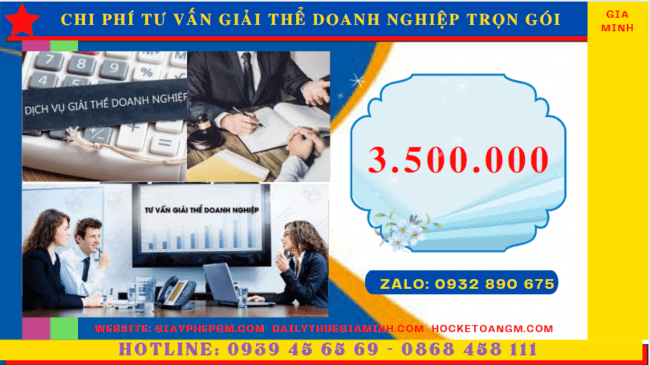 Tư vấn giải thể doanh nghiệp trọn gói tại kiên giang 5 Giải thể doanh nghiệp tại Kiên Giang tốn bao nhiêu tiền