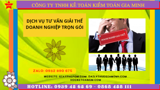 Dịch vụ tư vấn giải thể doanh nghiệp trọn gói tại thành phố châu đốc 4 Giải thể doanh nghiệp trọn gói tại Thành phố Châu Đốc điều kiện, thủ tục tiến hành