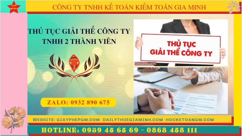 Giải thể công ty TNHH 2 thành viên tại Thành phố Huế 6 Hướng dẫn thủ tục giải thể công ty TNHH 2 thành viên tại Thành Phố Huế