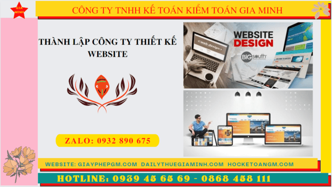 Thành lập công ty thiết kế website 4 Kinh nghiệm thành lập công ty thiết kế website