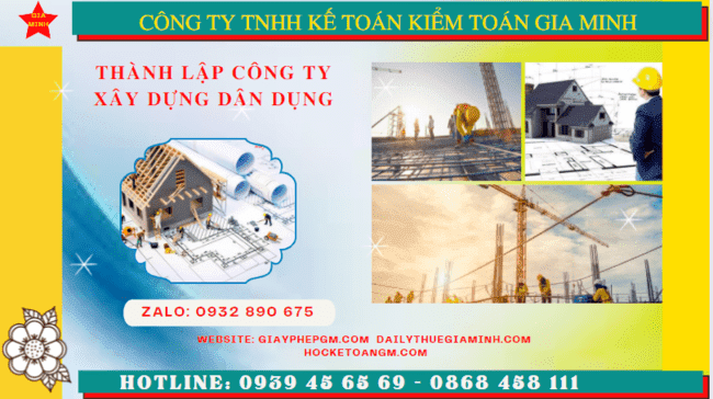 Kinh nghiệm thành lập công ty xây dựng dân dụng tại Bắc Giang
