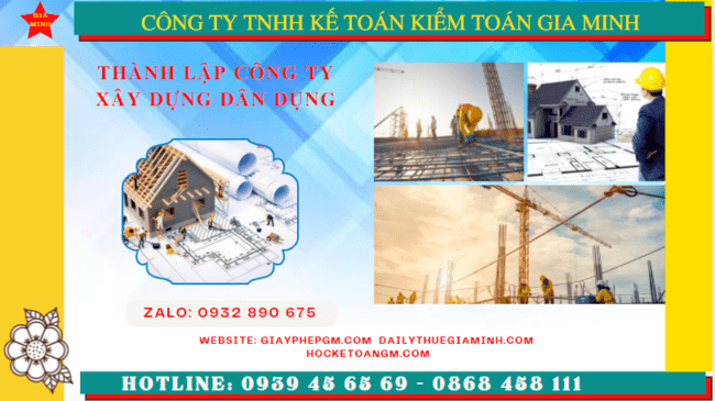Kinh nghiệm thành lập công ty xây dựng dân dụng tại Bắc Ninh 