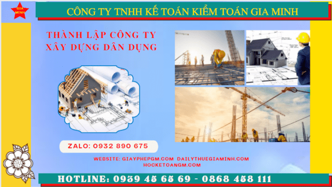 Kinh nghiệm thành lập công ty xây dựng dân dụng tại Cao Bằng