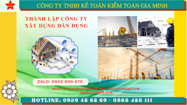 Kinh nghiệm thành lập công ty xây dựng dân dụng tại Hòa Bình