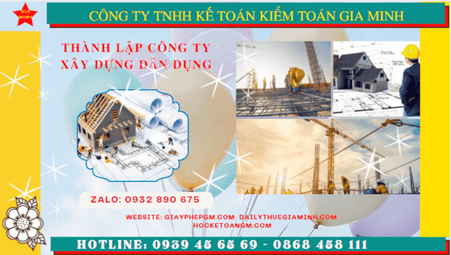 Kinh nghiệm thành lập công ty xây dựng dân dụng tại Khánh Hòa