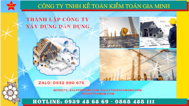 THÀNH LẬP CÔNG TY XÂY DỰNG DÂN DỤNG TẠI LẠNG SƠN 6 Kinh nghiệm thành lập công ty xây dựng dân dụng tại Lạng Sơn