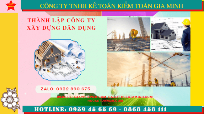 Kinh nghiệm thành lập công ty xây dựng dân dụng tại Nghệ An