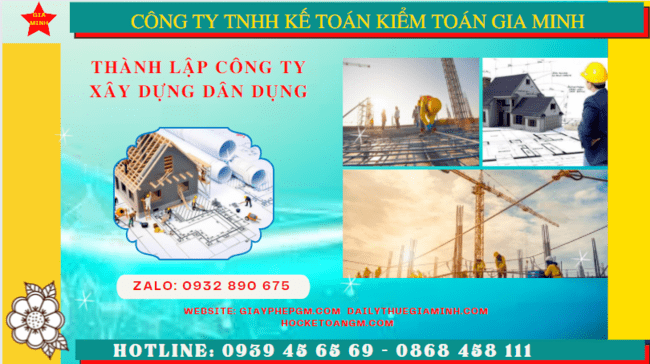Kinh nghiệm thành lập công ty xây dựng dân dụng tại Quảng Nam